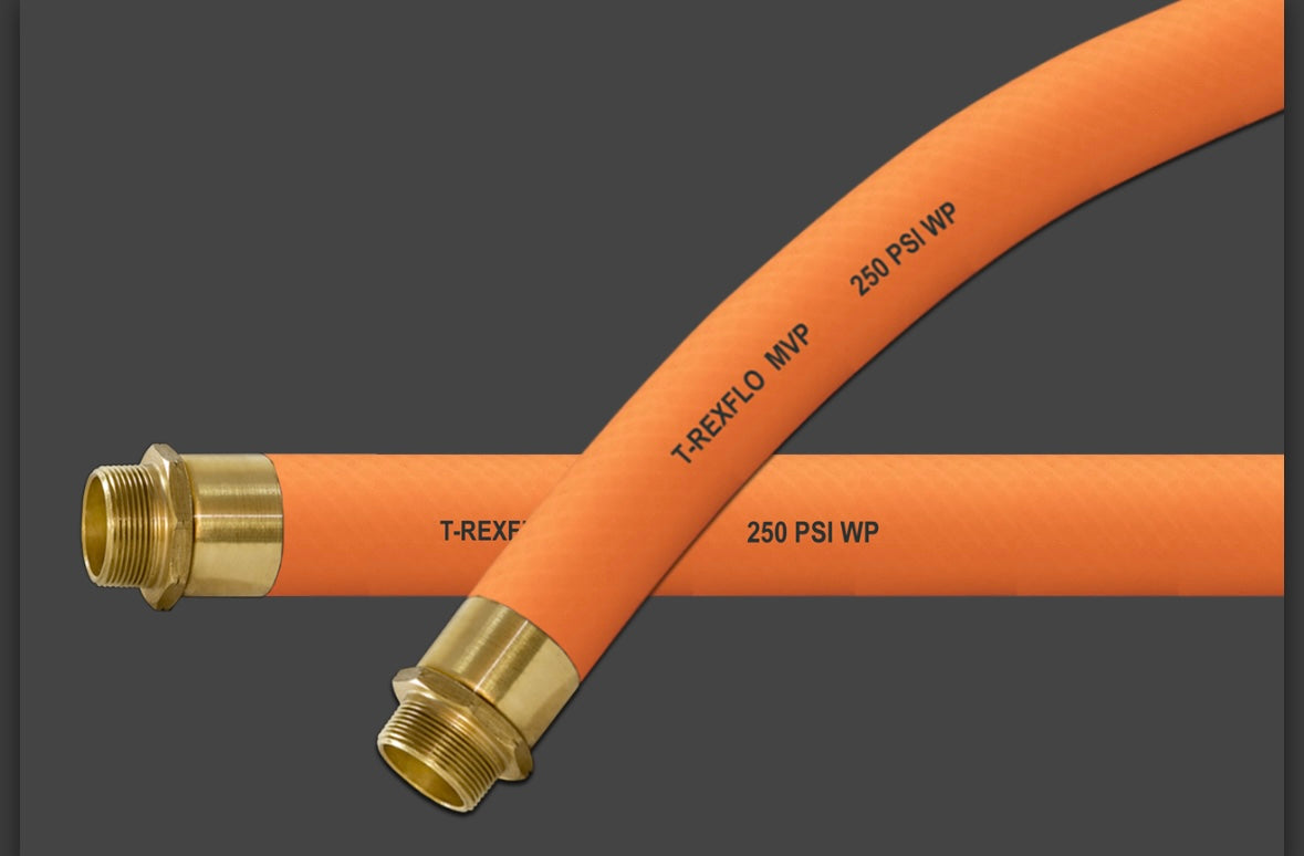 Hybrid UV Resistant Hydroseeding Hose
